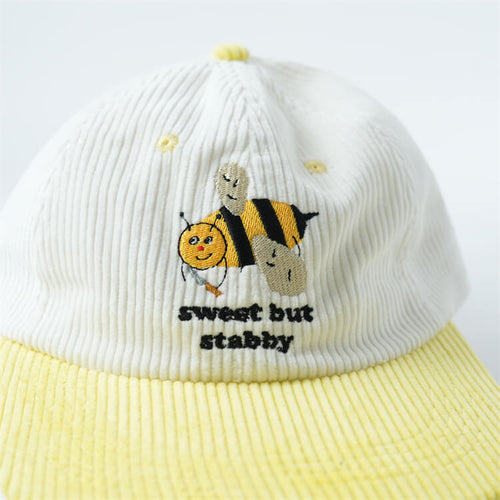 chaotic-bee-holding-knife