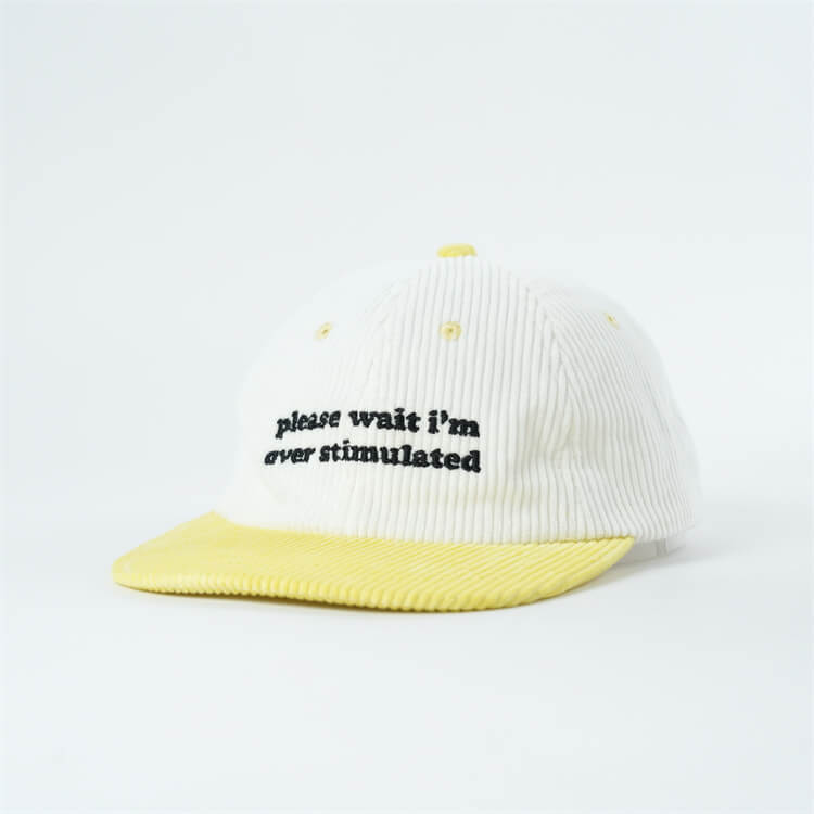 im-overstimulated-embroidered-text-hat