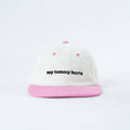 my-tummy-hurts-pink-embroidered-cap